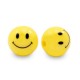 10mm Acryl Perlen Smiley Yellow